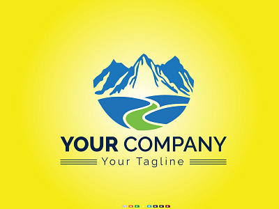 Mountain Logo Illustration Vector Design