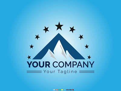 Mountain Logo Illustration Vector Design