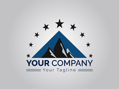 Mountain Logo Illustration Vector Design