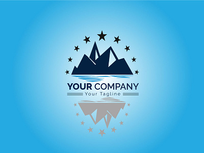 Mountain Logo Illustration Vector Design