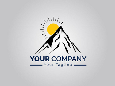 Mountain Logo Illustration Vector Design