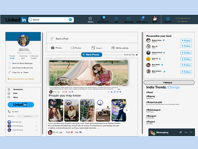 LinkedIn Redesign Challenge