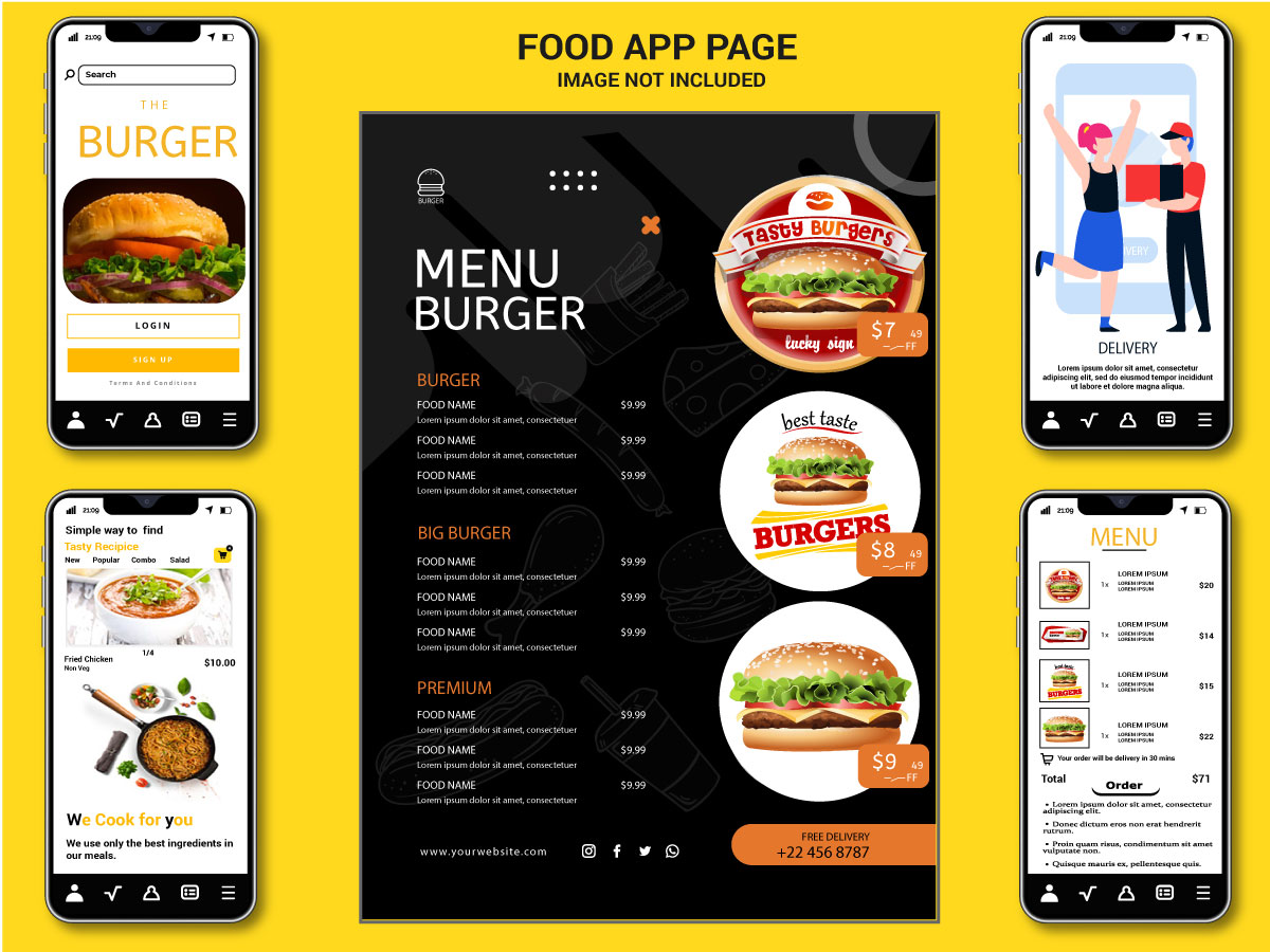 Recipe App Challenge By Azad Service On Dribbble