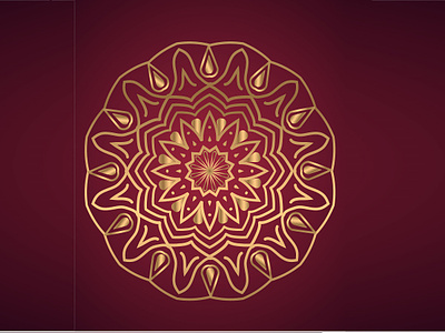 Mandala Illustration Vector Graphic