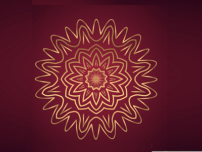 Mandala Illustration Vector Graphic