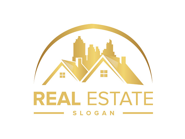 Real Estate Logo by FreelancerAzad on Dribbble