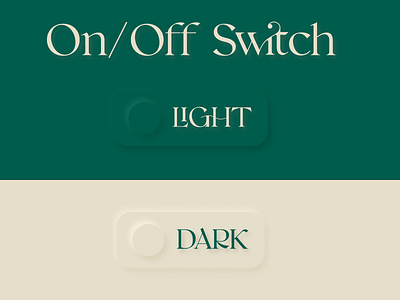 Daily UI 015 On/Off Switch 015 app daily ui dailyui dailyui challenge dailyui015 design figma green illustration ui uiux