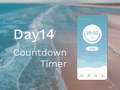 Daily UI 014 Countdown Timer