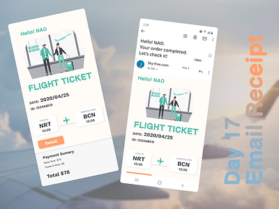 Daily UI 017 Email Receipt