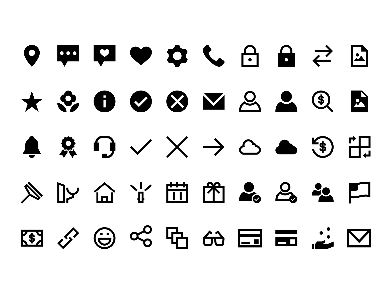 Men In Kilts: Ui Glyph Set By Rich Daley On Dribbble