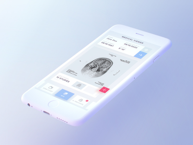 Download Free Light iPhone Mockup by Fernando Martinez on Dribbble