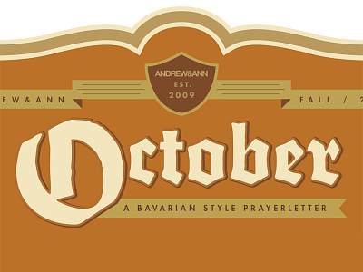 Oktoberfest Label beer label october oktoberfest