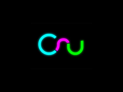 Logo concept logo mark neon