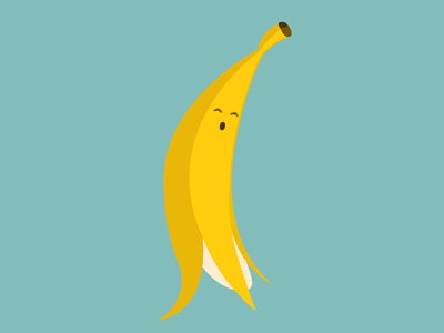 Banana Split Your Pants banana cartoon ice cream illustration