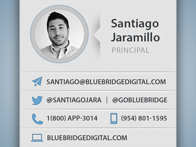 Blue Bridge Digital Cards