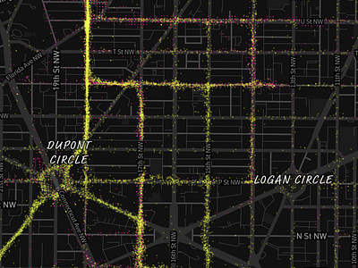 Move across DC cartography design maps