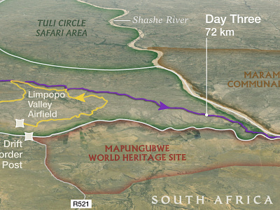 Cycling Across Africa cartography design maps national geographic