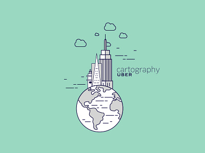 Uber Swag cartography design maps