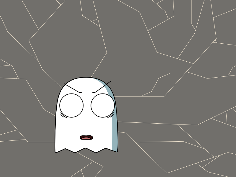 Gary shocked animation ghost gif illustration imessage motion sketch stickers vector