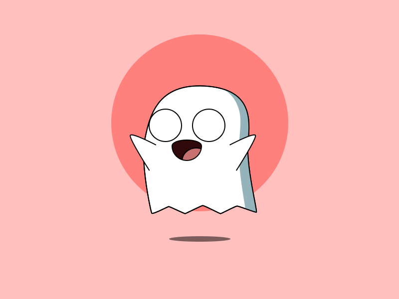 Gary (happy dance) animation dance ghost gif happy illustration imessage sketch stickers vector