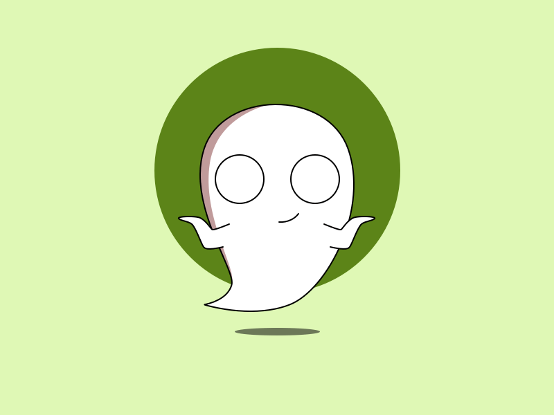 Gwen hands arms illustration shrug imessage vector sketch animation stickers ghost gif
