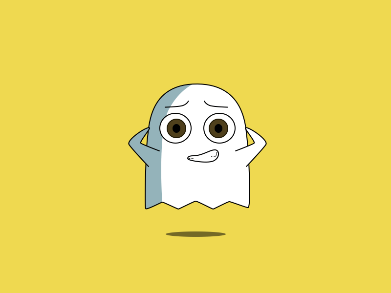cute ghost  Gifs, Memes, Found out