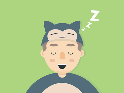 Who's sleeping? hat snorlax