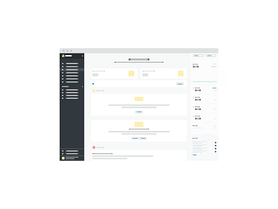 Shopify Admin Dashboard Skeleton Illustration