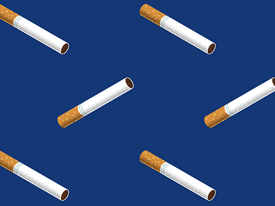 Smokers are jokers cigarette free throw grain illustrator pattern