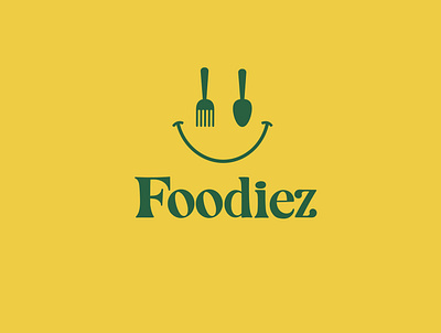 foodiez secondary color branding design illustration logo typography vector
