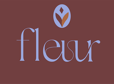 Fleur jewlery company branding dainty logo design feminine branding feminine logo graphic design illustration jewlery brand jewlerylogo logo seriff font typography vector
