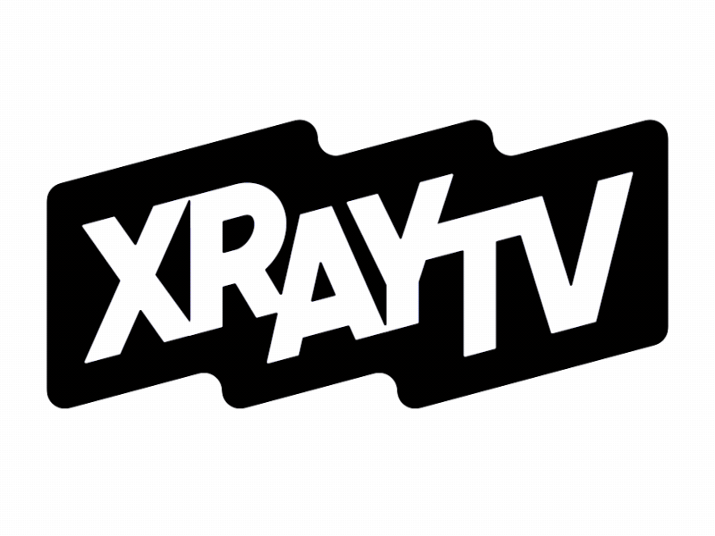 XRAY TV logo reveal aftereffects loop motion design portland xray.fm