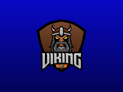viking club 3d animation app branding design e sports graphic design icon illustration logo ui