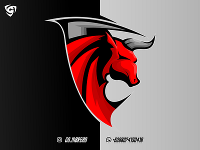 Bull esport logo symbol