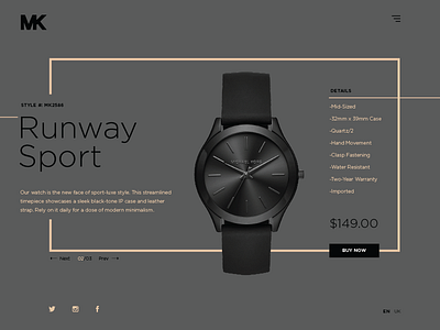 Ecommerce UI - Watch - Day 4