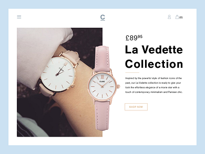 Ecommerce UI - Watch - Day 5