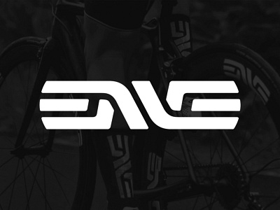 ENVE Composites Identity branding carbon fiber cycling design graphic design identity logo typography