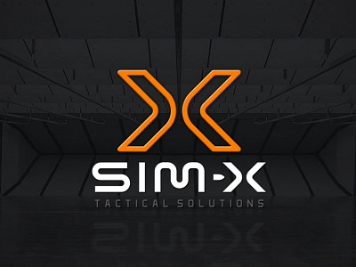 Sim-X Identity branding design graphic design logo typography