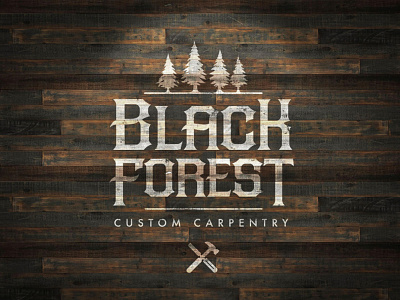 Black Forest Identity branding design graphic design logo typography