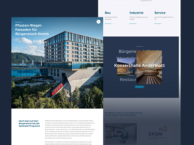 New Website Ruch AG branding design frontend development home illustration metal steel typo3 webdesign website