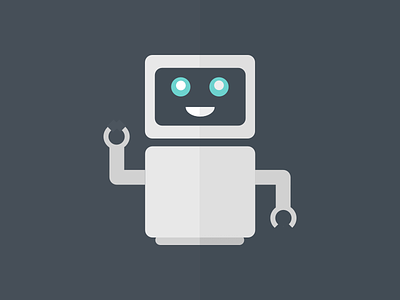 My Robot Friend branding character icon iconography illustration line logo robot
