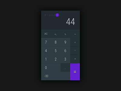 Dribble Daily Ui 004 Calculator