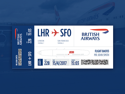 Dribble Daily UI 024 Boarding Pass dailyui graphic design responsive web design sketch uiux user experience user interface vector web web design zeplin