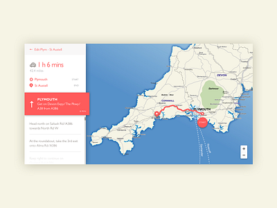 Dribble Daily UI 029 Map