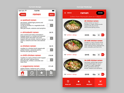 Daily UI 43 Food/Drink Menu