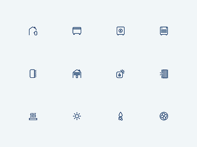 Dribble Daily UI  055 Icon Set