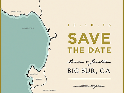 Save the Date Illustration