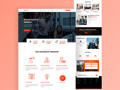 Digital Agency Landing Page. agency agency landing page app design design studio design team digital agency landing landing page marketing mobile product top design 2022 ui ui design uiux ux web website