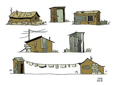 More Buildings in Kibera