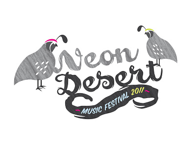 Neon Desert Identity 02 desert el paso festival jackelope music neon quail stage